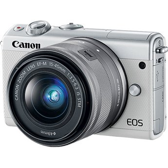 Canon EOS M100 Interchangeable Lens Camera with EF-M 15-45mm f3.5 ...