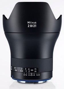 Zeiss Milvus 2.8 21 ZE - DOWNTOWN CAMERA LIMITED