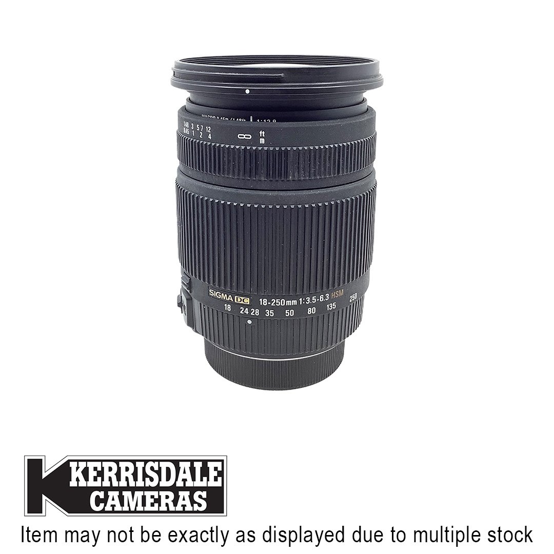 Sigma-Used 18-250mm F3.5-6.3 OS HSM - Good Condition - Pentax AF Mount - Used # 587.20723700X