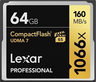 Compact Flash SanDisk 64GB Extreme PRO CompactFlash Memory Card Cf - Main Image