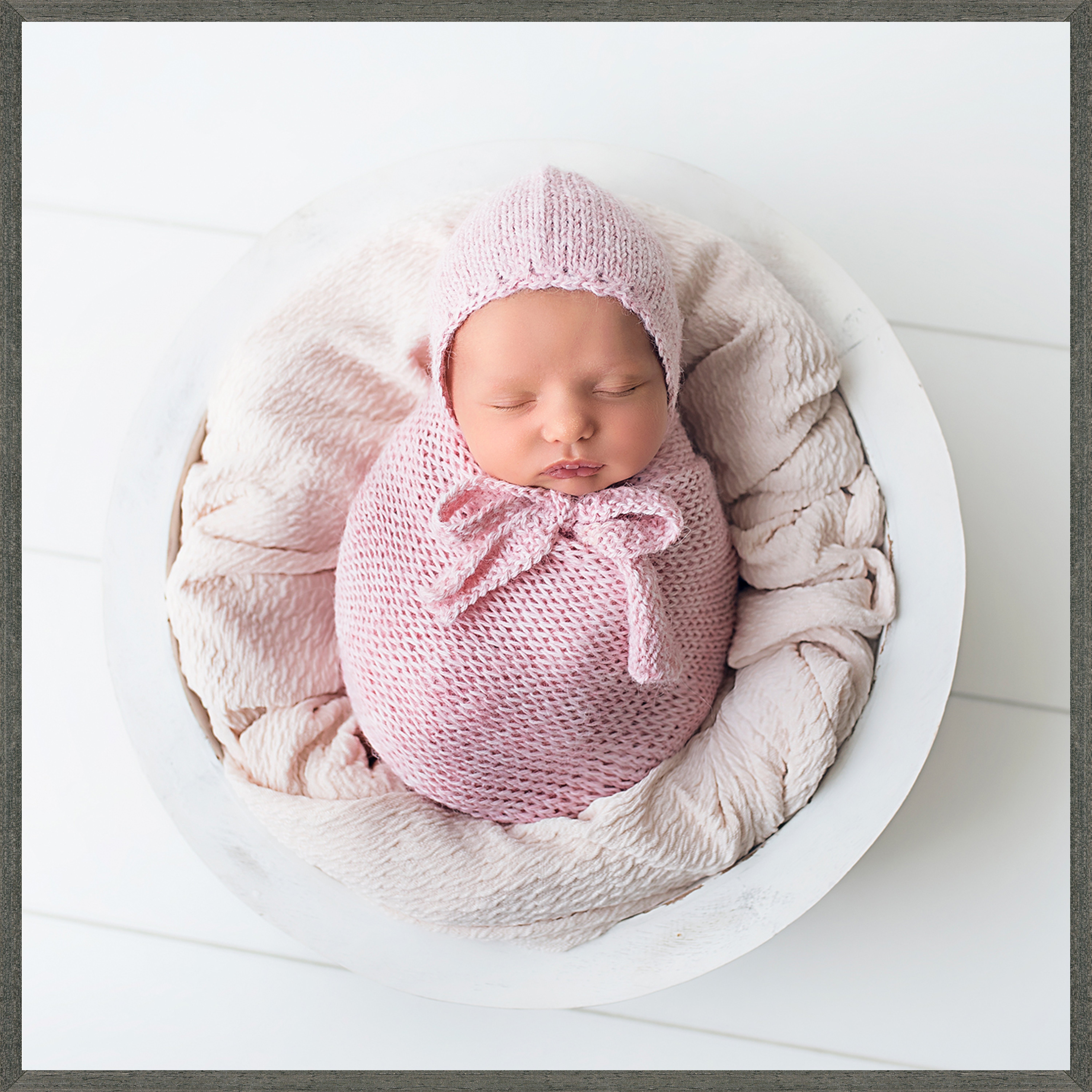 20x20 Custom Charcoal Frame and Print