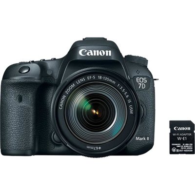 Canon EOS 7D Mark II EF-S 18-135mm IS USM Wi-Fi Adapter Kit