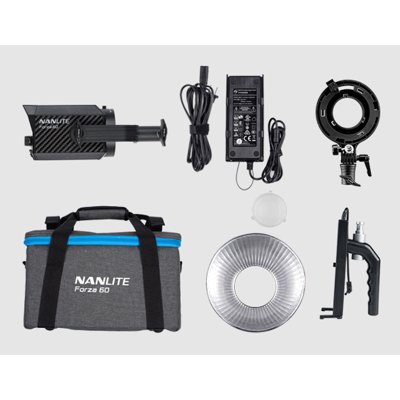 Superioriteit Smederij fluweel Nanlite Forza 60 LED Monolight Kit - Daylight - Biggs Camera
