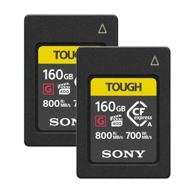 Sony 2-Pack Sony CEA-G Series CFexpress Type A Tough Memory Sony 2-Pack Sony CEA-G Series CFexpress Type A Tough Memory
