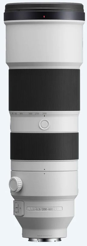 Sony FE 200-600mm F5.6-6.3 G OSS