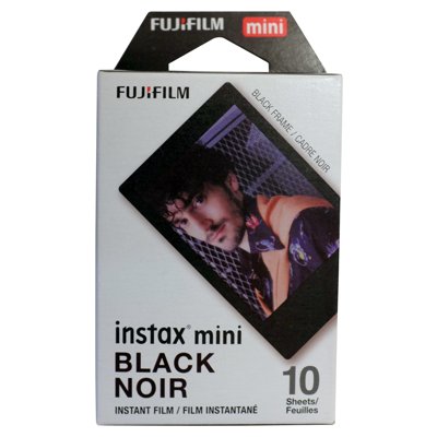 Fujifilm Instax Mini Film Black - 10 sheets - Colonial Photo & Hobby