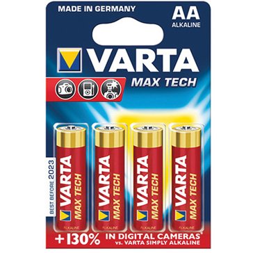 emmer Majestueus aardappel Varta AA Max Tech Alkaline Battery (4-Pack) - New York Camera And Video