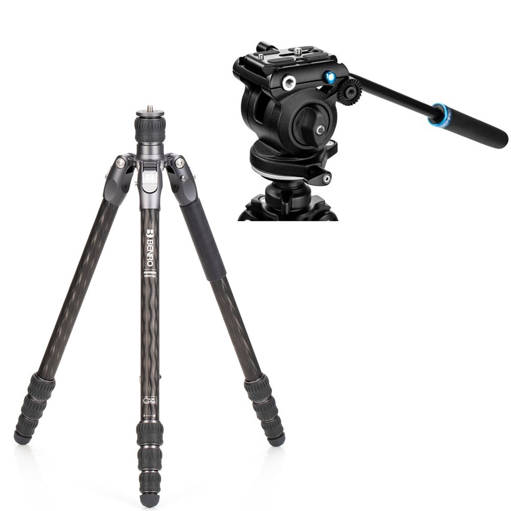 Benro Rhino Carbon Fiber One Series Tripod Monopod FRHN14C