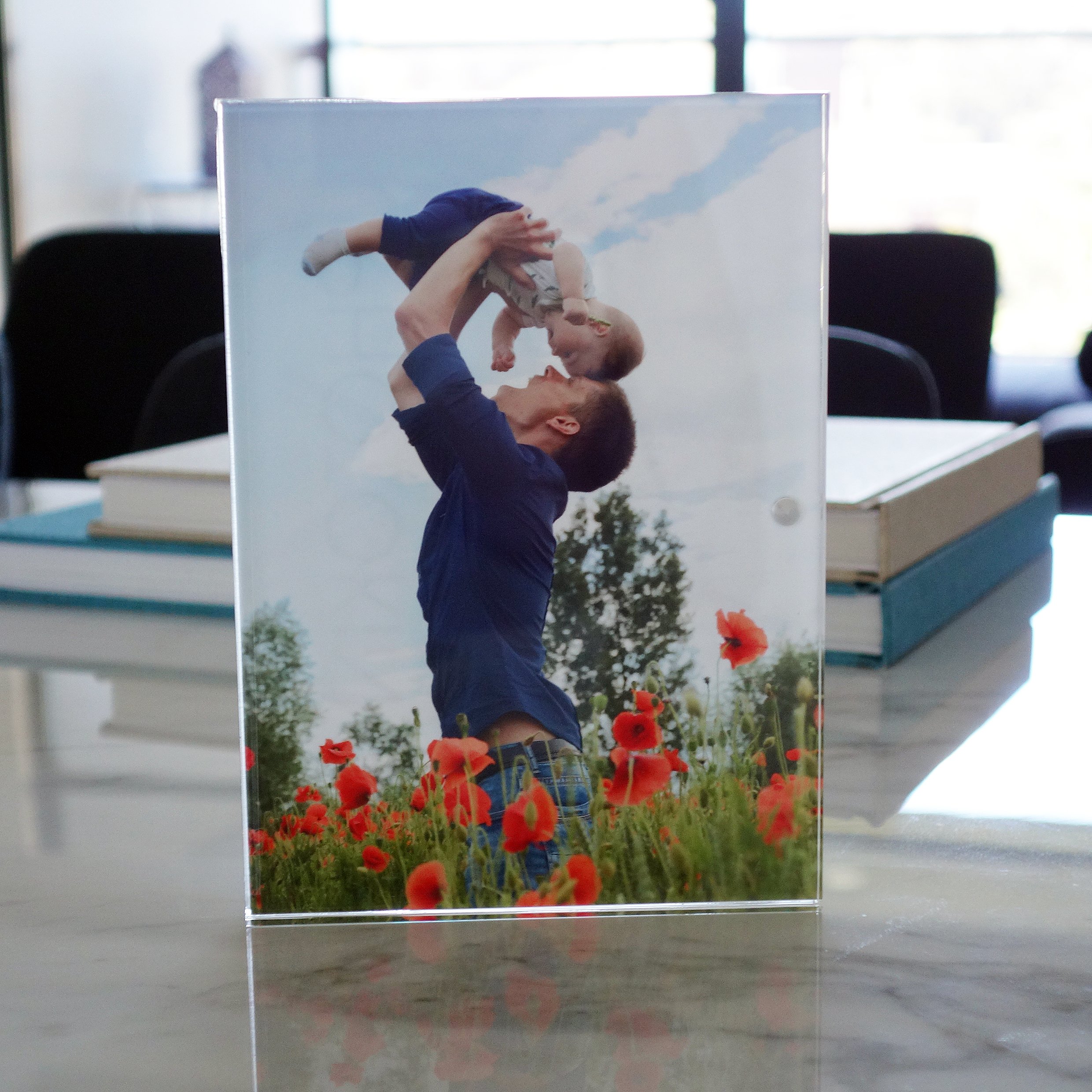 DoubleSided Acrylic Frame 5" x 7" (13cm x 18cm) Photoking Pty Ltd