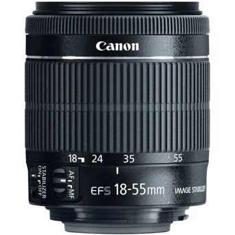 Canon EF-S 18-55mm f4-5.6 IS STM - Refurbished - Black