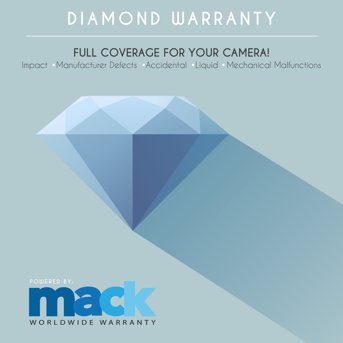 1814 MACK Digital Camera Lens International Diamond Warranty 3 Years up to $2500 