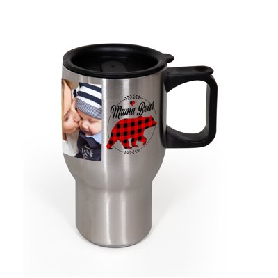 MAMA BEAR | Personalized Metal Coffee Mug