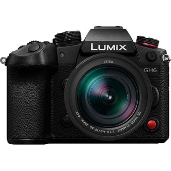 Panasonic Lumix GH6 Mirrorless Camera with Leica DG Vario-Elmarit 12-60mm  F2.8-4.0 ASPH Power OIS Lens