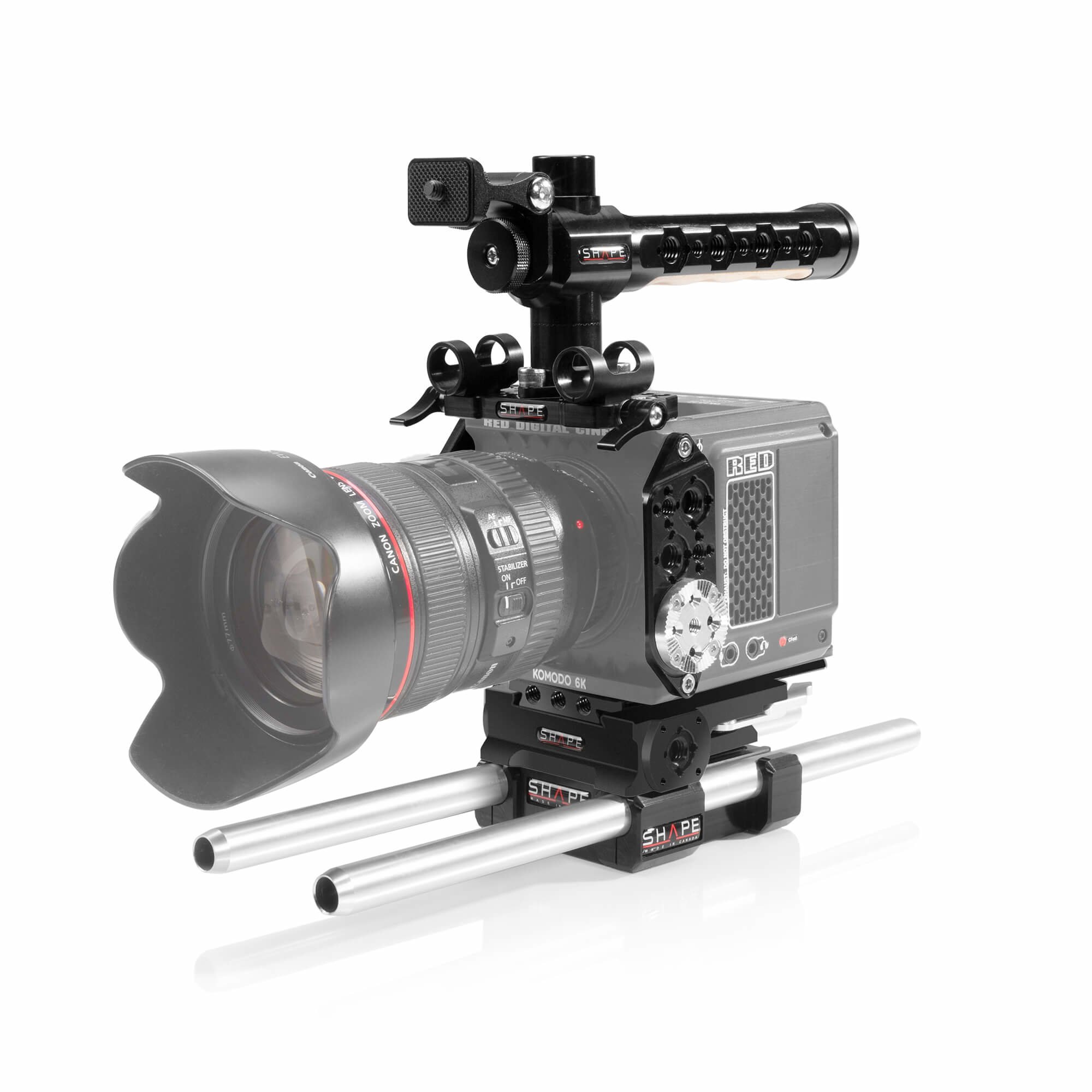 Camera Rig Red Komodo Side Handle Shape Full Camera Cage