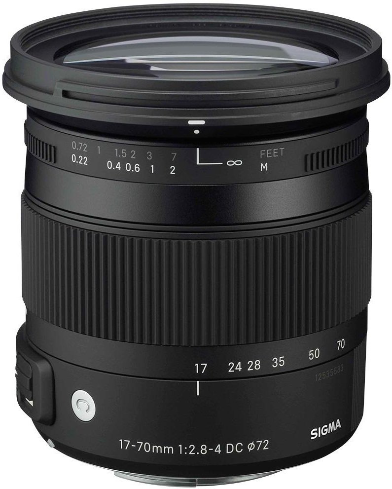 Sigma 17-70mm F2.8-4 DC Macro OS HSM Contemporary for Canon