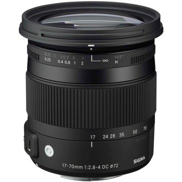 Sigma 17-70mm F2.8-4 DC Macro OS HSM Contemporary for Canon