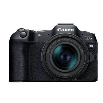 Canon EOS R8 Mirrorless Camera with RF 24-50mm F4.5-6.3 IS STM