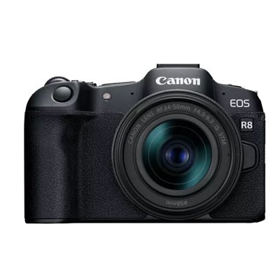 Canon EOS R8 Mirrorless Camera with RF 24-50mm F4.5-6.3 IS STM Lens