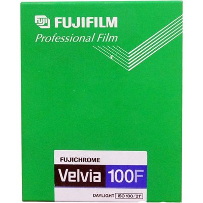 Fujifilm Velvia 100 ISO 4x5 Slide 20 Sheets