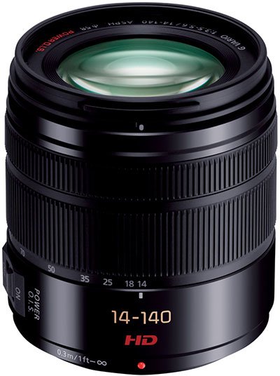 Panasonic LUMIX G VARIO 14-140mm / F3.5-5.6 ASPH. / POWER O.I.S. - Zone  Image Corpo