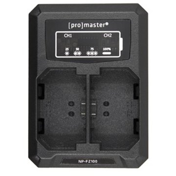 ProMaster Dually Charger - USB for Sony NP-FZ100 #4504 - Royal Photo