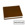 Albums cartonné à couverture en cuire brun 11x8½ / papier métallique