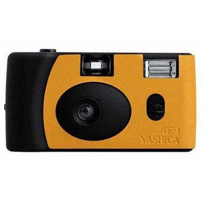 YASHICA - Set de cámara de carrete de 35 mm MF-1 Snapshot Art