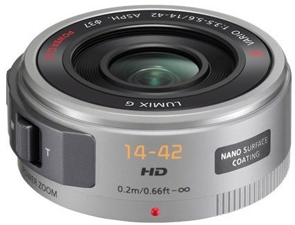 Panasonic Lumix G X Vario PZ 14-42mm/F3.5-5.6 OIS Lens - Cardinal