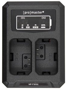 Promaster Dually Charger Usb For Sony Np Fw50 4511 Biggs Camera