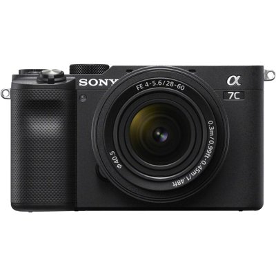 Sony Alpha a7C Compact Full-frame Compact Mirrorless Camera with FE 28-60mm  F4-5.6 Lens