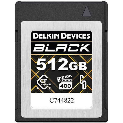 Delkin Devices Black 4.0 CFexpress Type B - 512 GB Memory Card