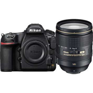 Nikon D850 DSLR Camera with AF-S 24-120mm F4 VR Lens - Photo Service