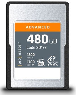 ProMaster CFExpress 4.0 Advanced Type-A 480GB #80193 - Mike's Camera