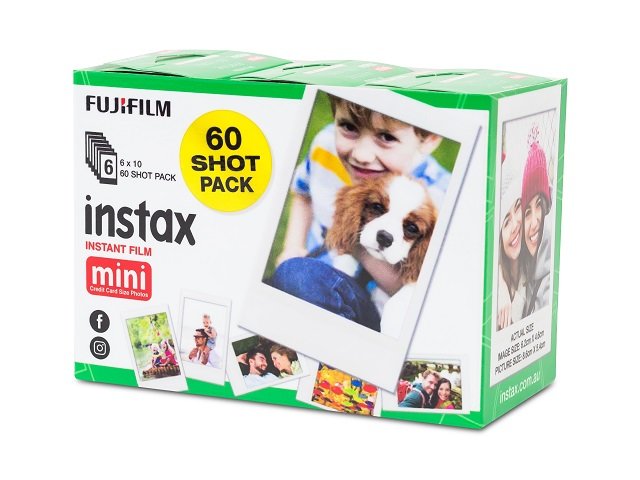 FUJIFILM instax mini ウィニーペー フィルム 6パック Fujifilm Instax Mini Film Value Pack 6-Pack - Stewarts Photo
