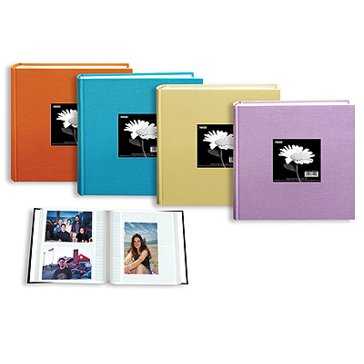 Pioneer Cloth Frame Album Trends - 200 Pockets 4x6 - Soft Yellow #DA200CBFT  - The Photo Center