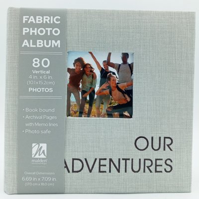 Small Photo Album 4X6 Light Silver 2-Pack 4 X 6 Photo Book Album Mini  Portfolio