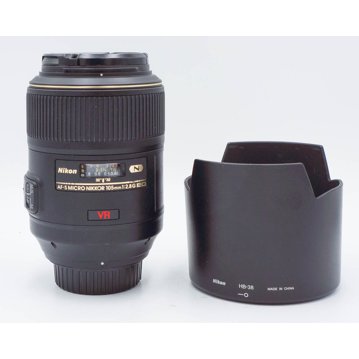 Nikon Used Nikon AF-S Micro Nikkor 105mm f/2.8G ED VR Lens w/ Caps