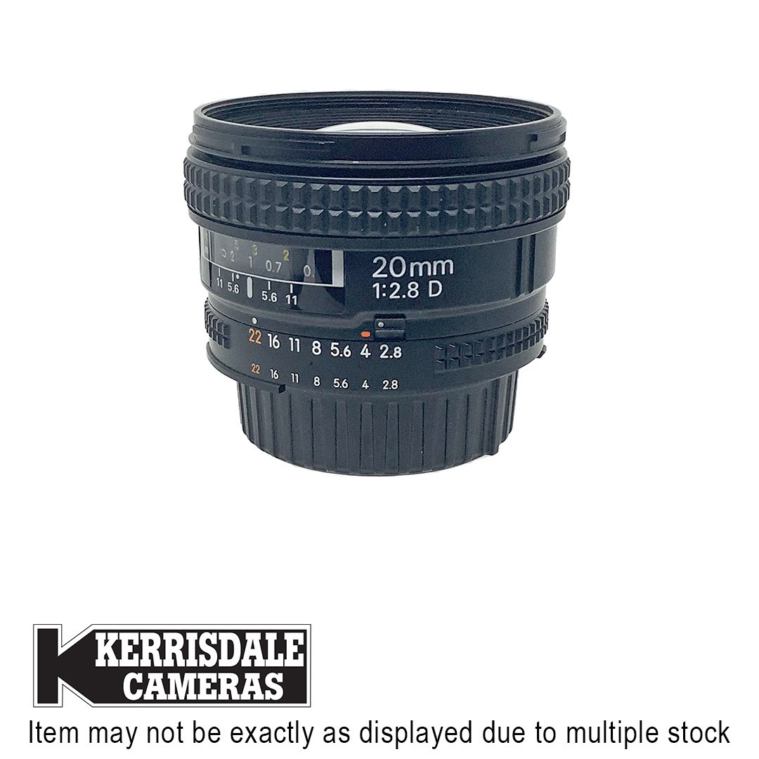 Nikon-Used 20mm F2.8 AF/D - Good Condition - Nikon FX Mount – Used # 587.25A20