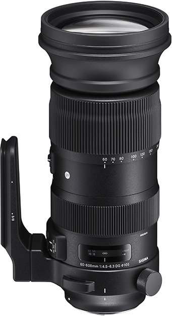Sigma 60-600mm F4.5-6.3 DG OS HSM Sport - Canon EF - Competitive