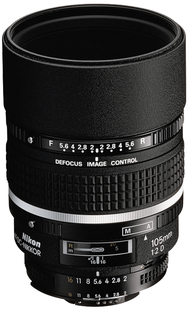 Nikon AF 105mm DC NIKKOR F/2D Delaware Camera Jack's Cameras