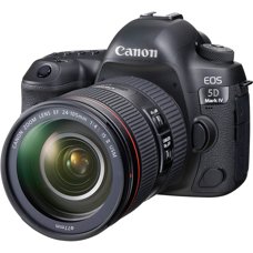 Canon EOS 5D Mark IV with EF 24-105mm F4L IS II USM Lens Canon EOS 5D Mark IV with EF 24-105mm F4L IS II USM Lens