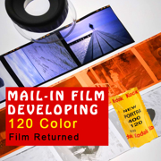 Film Developing - 120 Color C-41 Process