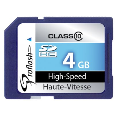 Platinum 4GB Carte SDHC Classe 6 Carte SD