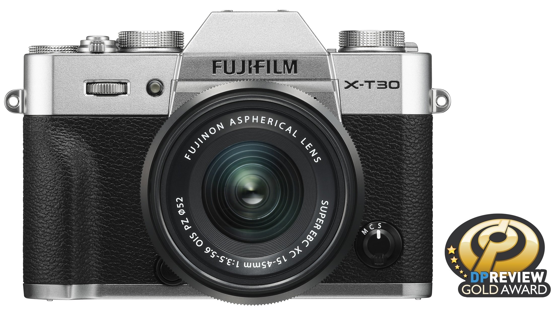 Fujifilm X-T30 Mirrorless Digital Camera with Fujinon XC 15-45mm
