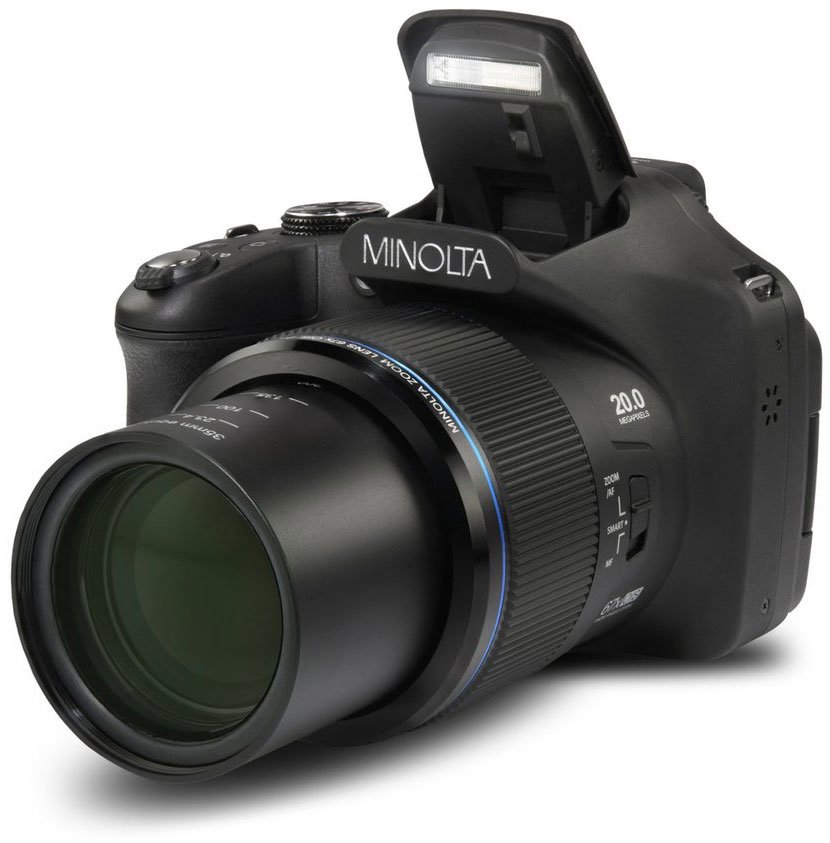 【新品未使用】micro camera Minolta MN67Z 20MP 67X Optical Zoom Wi-Fi Bridge Camera