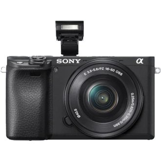 Sony α6400 camera body and Sony E 16mm f/2.8 Lens