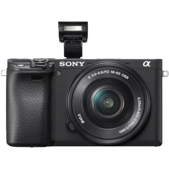 Sony A6400 E-mount camera with APS-C Sensor ILCE-6400 with E PZ 16