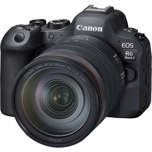 Canon EOS R6 Mark II Mirrorless Camera with 24-105mm f4 L IS