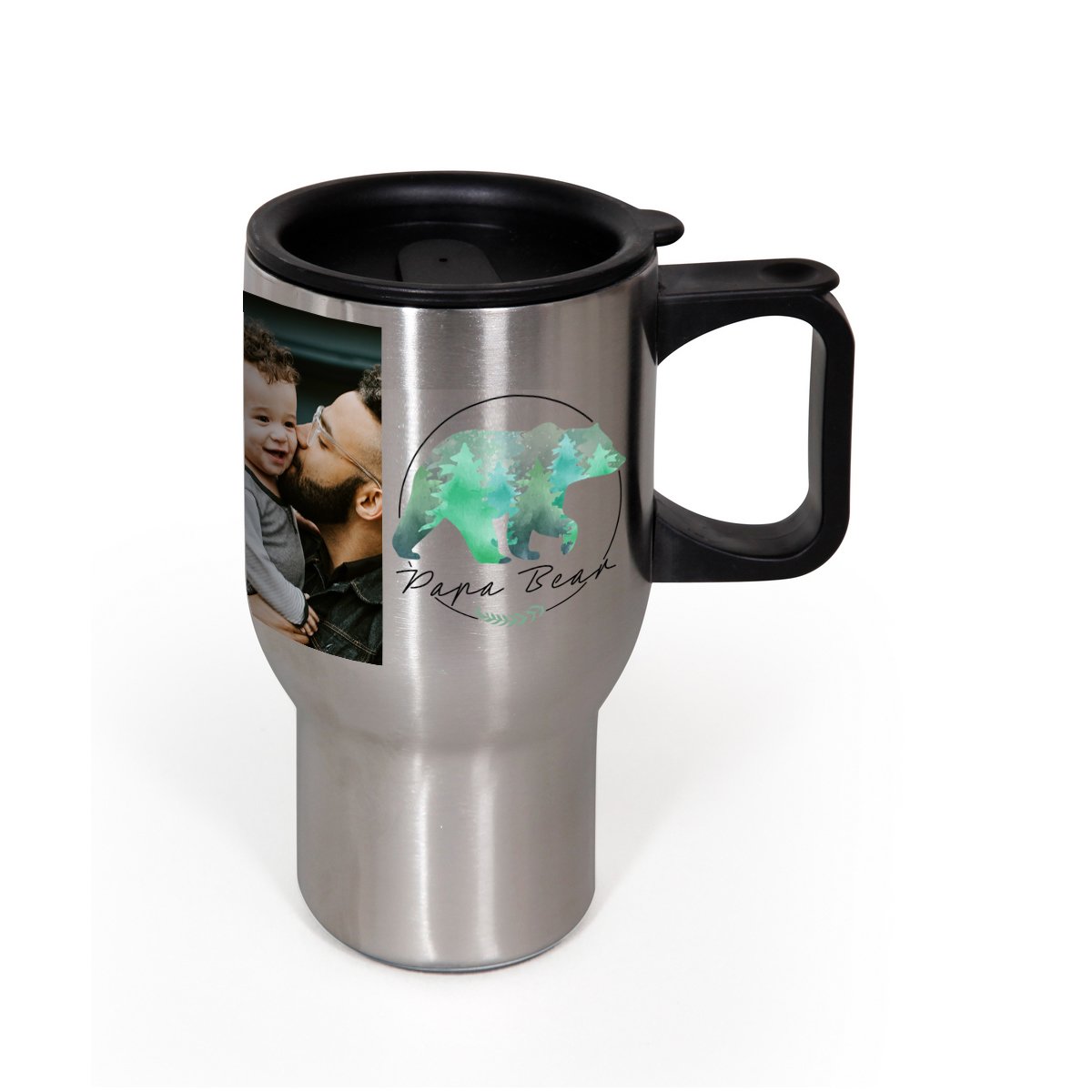 papa bear travel mug