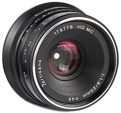 7Artisans 25mm F1.8 Manual Focus Prime Fixed Lens for Fujifilm